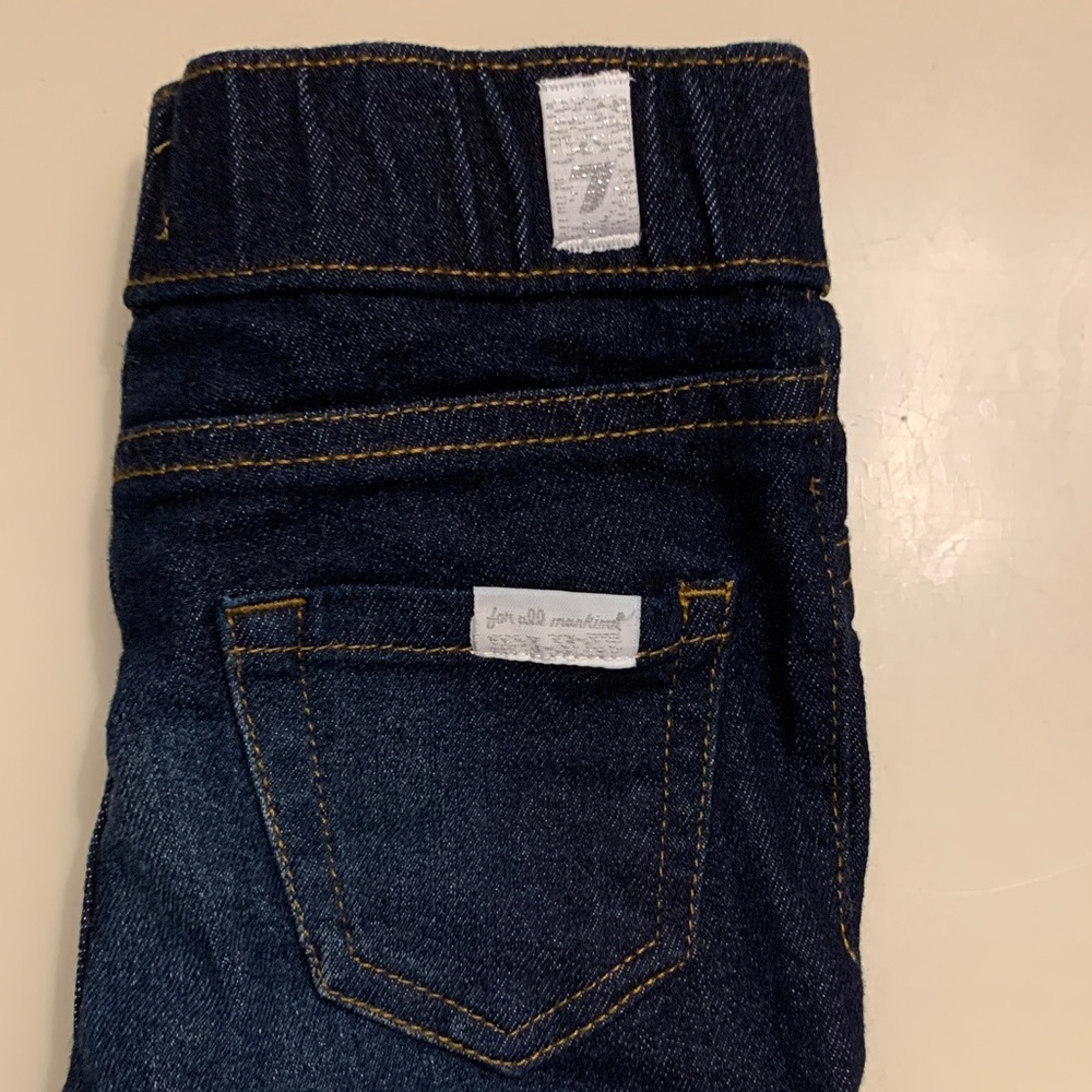 7 For All Mankind Indigo Denim Jeans